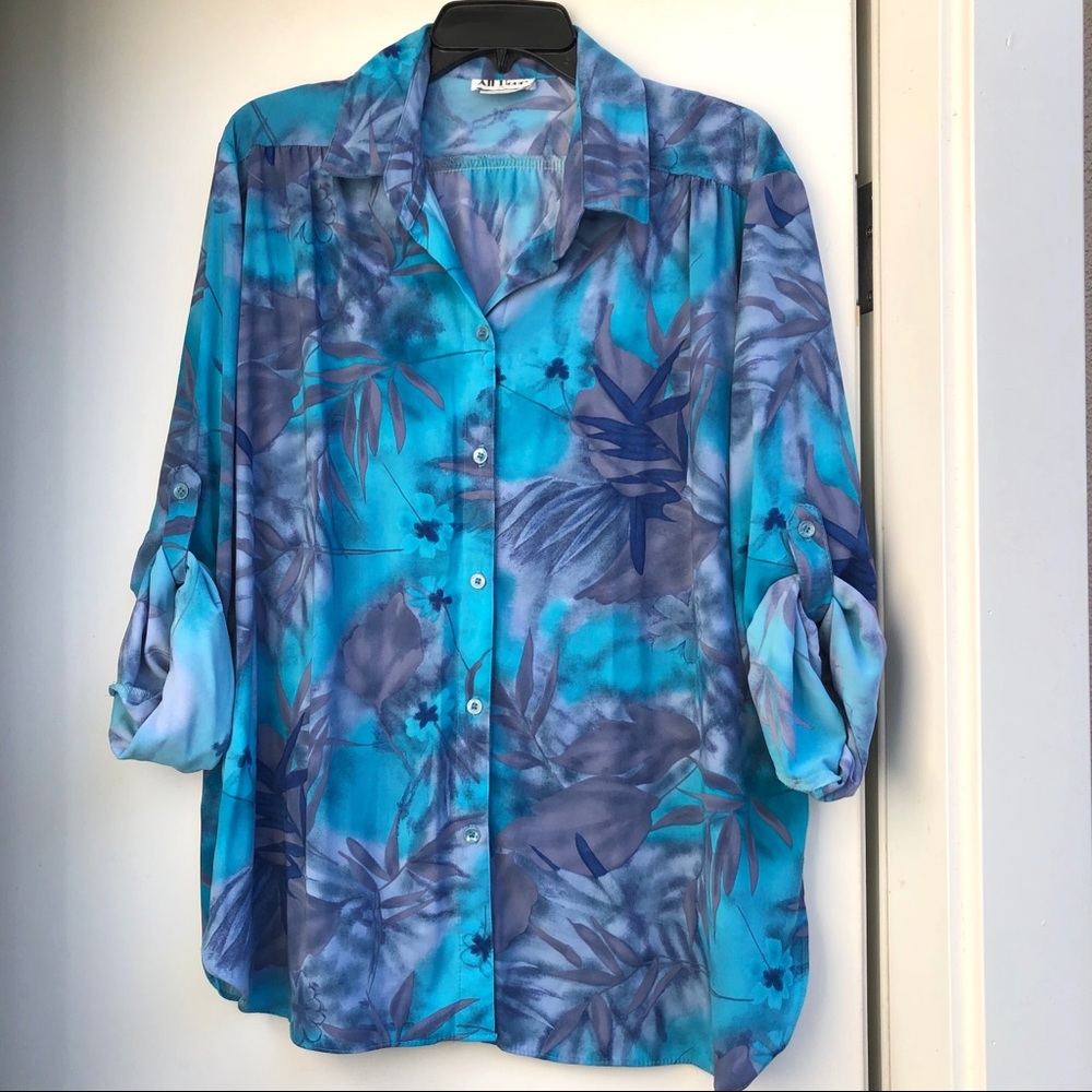 Vintage All Hours Tropical Blouse